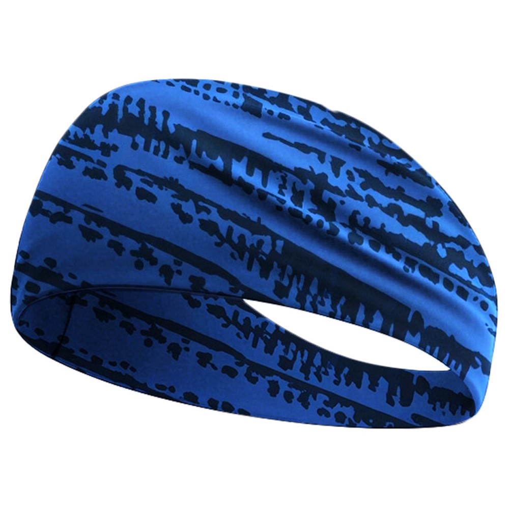 Sweat Wicking Outdoor Sports Wide Headband for Yoga / Cycling / Running Breathable Sweatband