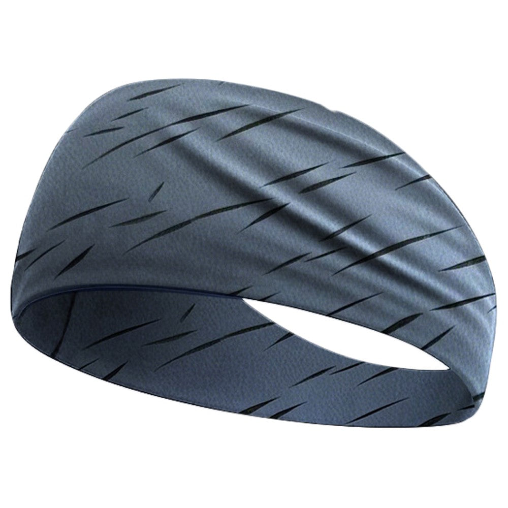 Sweat Wicking Outdoor Sports Wide Headband for Yoga / Cycling / Running Breathable Sweatband