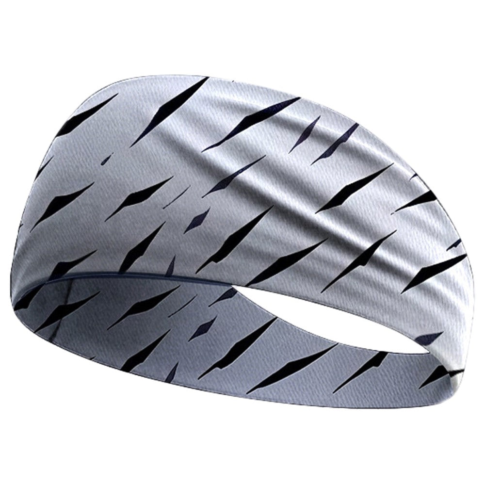 Sweat Wicking Sports Headband for Cycling Yoga Running Breathable Milk Silk Wide Sweatband