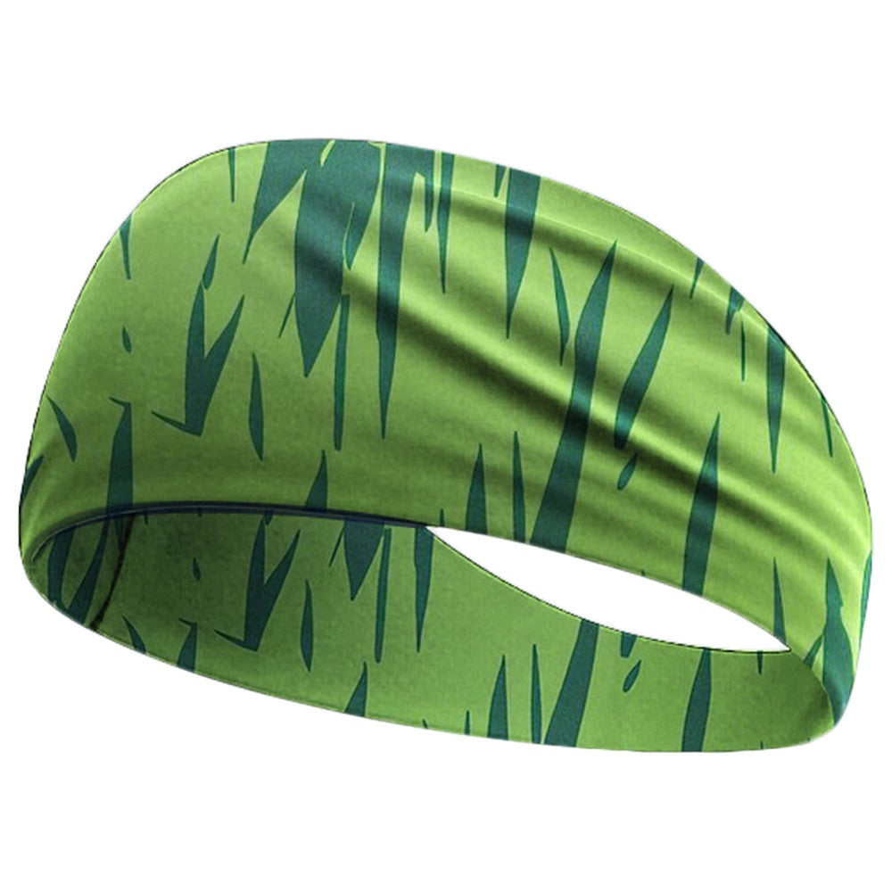 Sweat Wicking Sports Headband for Cycling Yoga Running Breathable Milk Silk Wide Sweatband