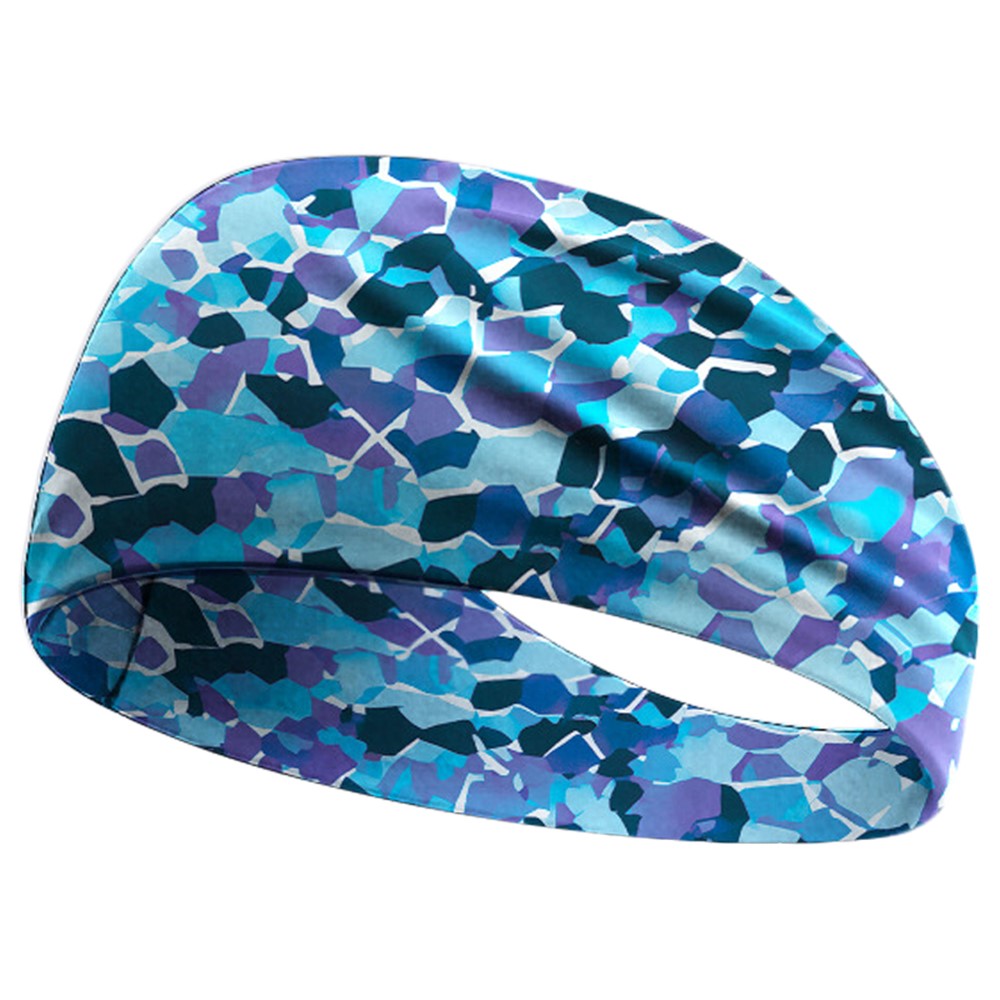 Sweat Wicking Sports Headband for Cycling Yoga Running Breathable Milk Silk Wide Sweatband