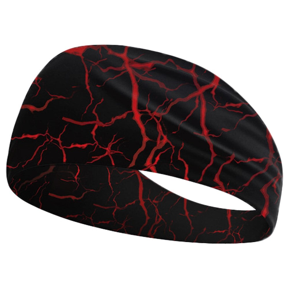 Camouflage Print Headband for Kids Breathable Sports Sweatband Children Basketball Running Hair Band
