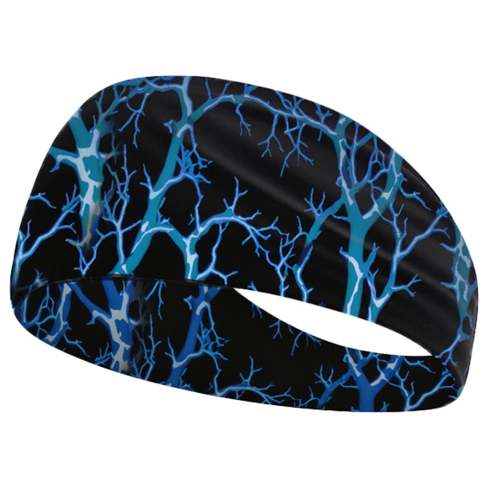 Camouflage Print Headband for Kids Breathable Sports Sweatband Children Basketball Running Hair Band
