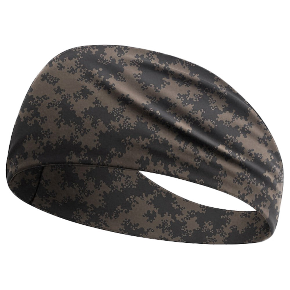 Camouflage Print Headband for Kids Breathable Sports Sweatband Children Basketball Running Hair Band