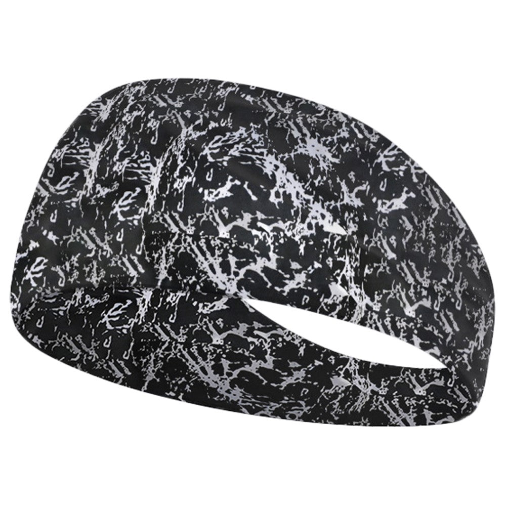 Camouflage Print Headband for Kids Breathable Sports Sweatband Children Basketball Running Hair Band