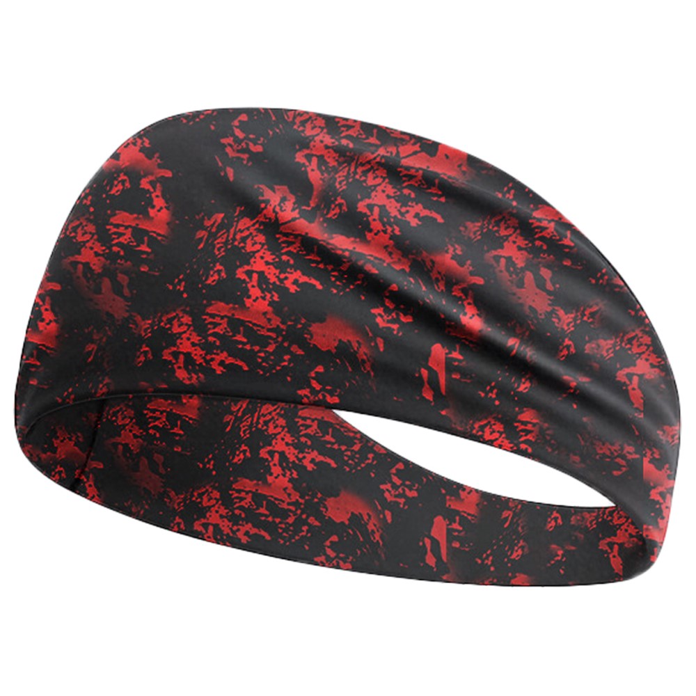 Camouflage Print Headband for Kids Breathable Sports Sweatband Children Basketball Running Hair Band
