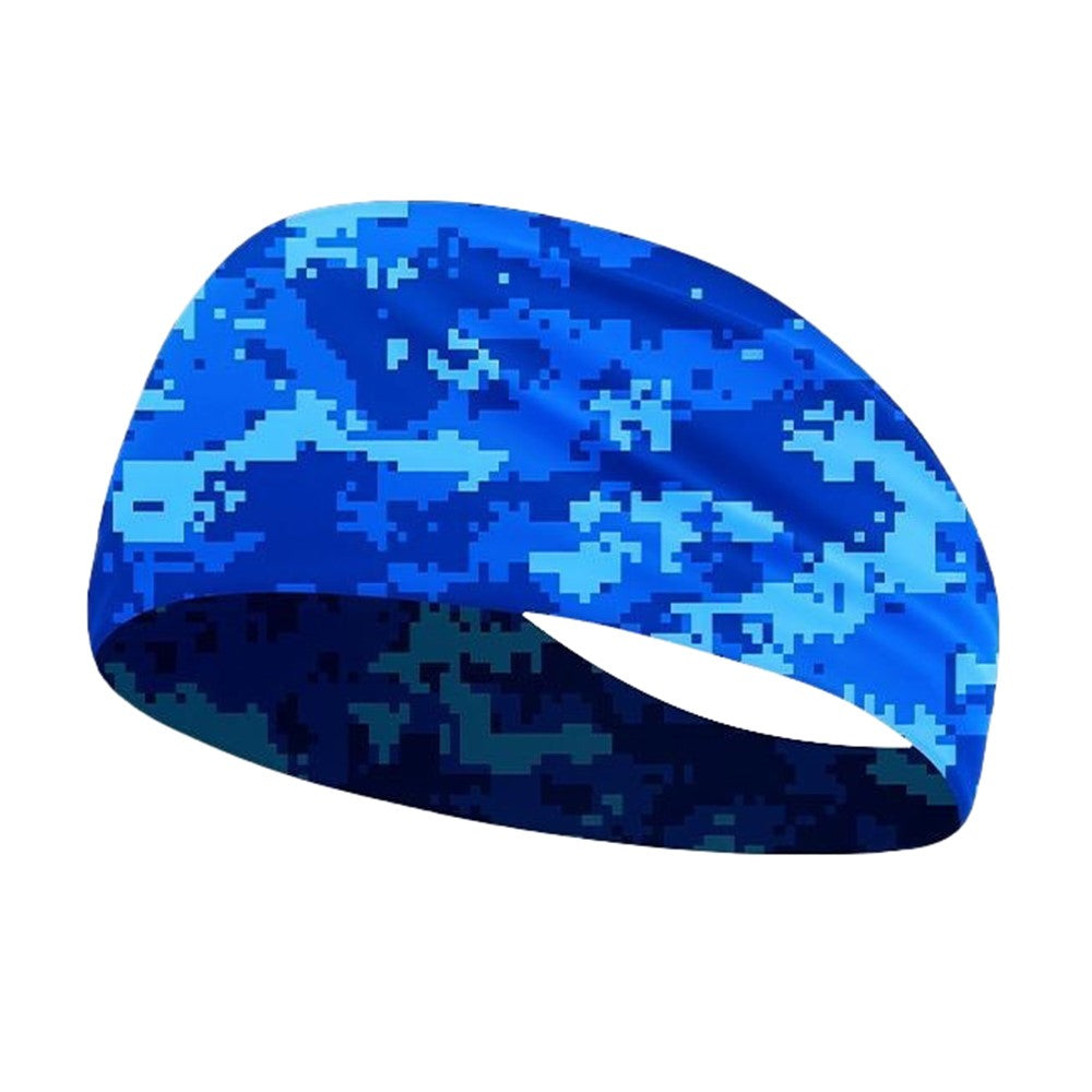 Summer Sports Yoga Headband Breathable Milk Silk Sweatband Elastic Moisture Wicking Hair Band