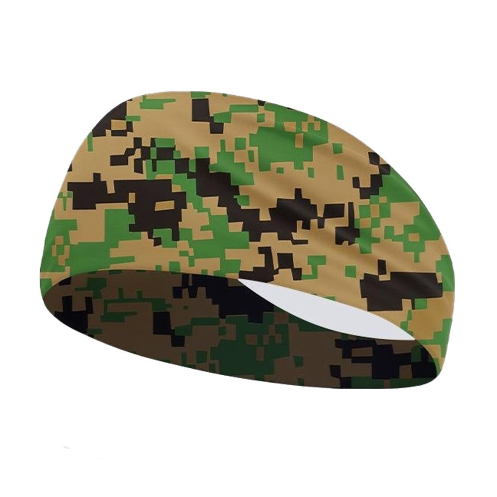 Summer Sports Yoga Headband Breathable Milk Silk Sweatband Elastic Moisture Wicking Hair Band