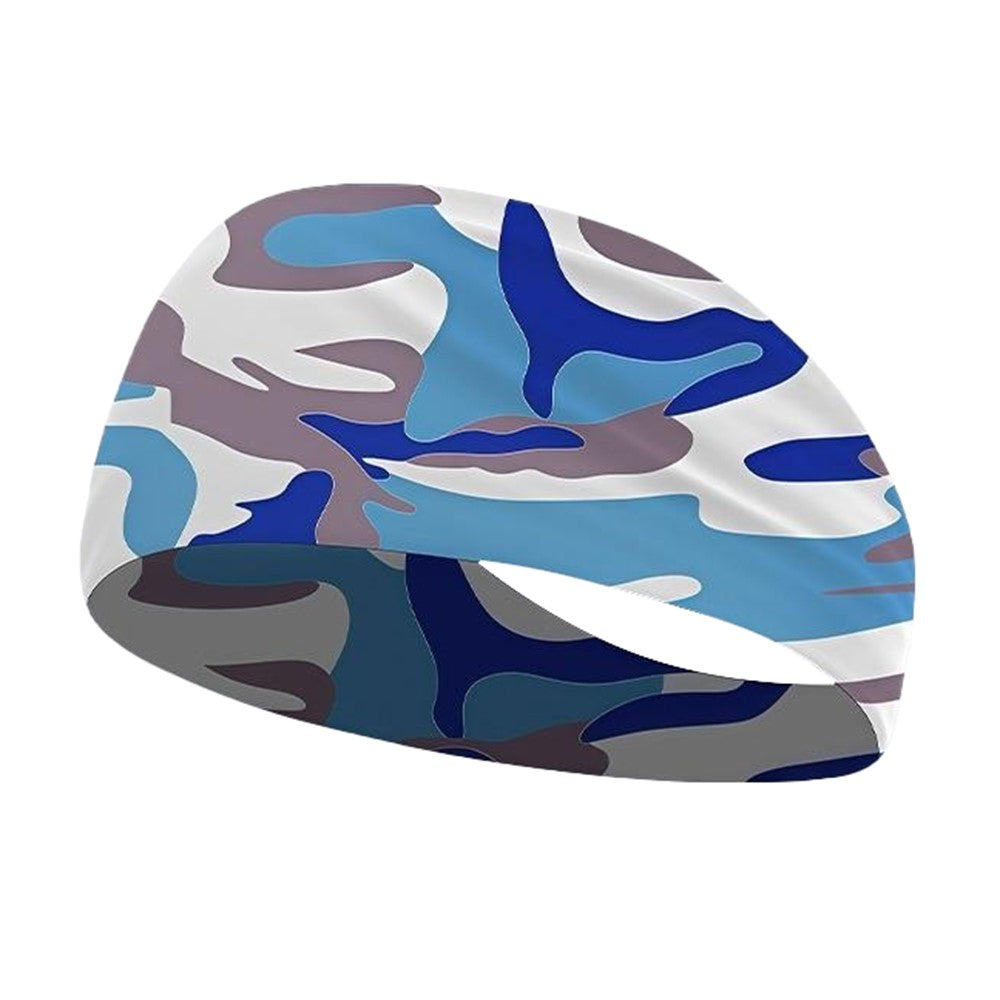 Summer Sports Yoga Headband Breathable Milk Silk Sweatband Elastic Moisture Wicking Hair Band