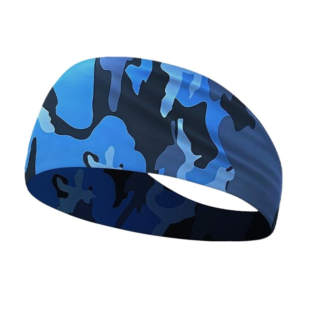 Summer Sports Yoga Headband Breathable Milk Silk Sweatband Elastic Moisture Wicking Hair Band