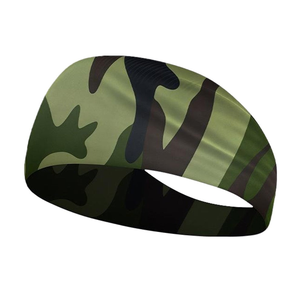 Summer Sports Yoga Headband Breathable Milk Silk Sweatband Elastic Moisture Wicking Hair Band