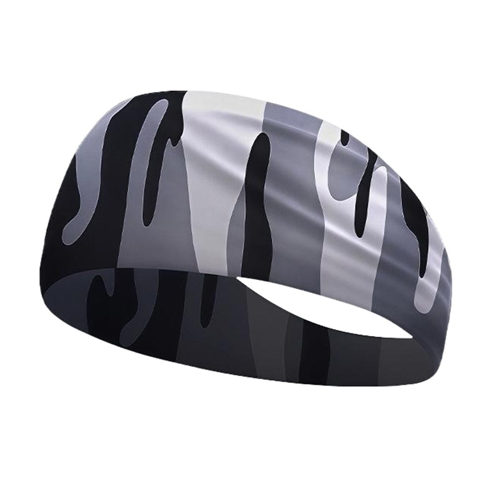 Summer Sports Yoga Headband Breathable Milk Silk Sweatband Elastic Moisture Wicking Hair Band