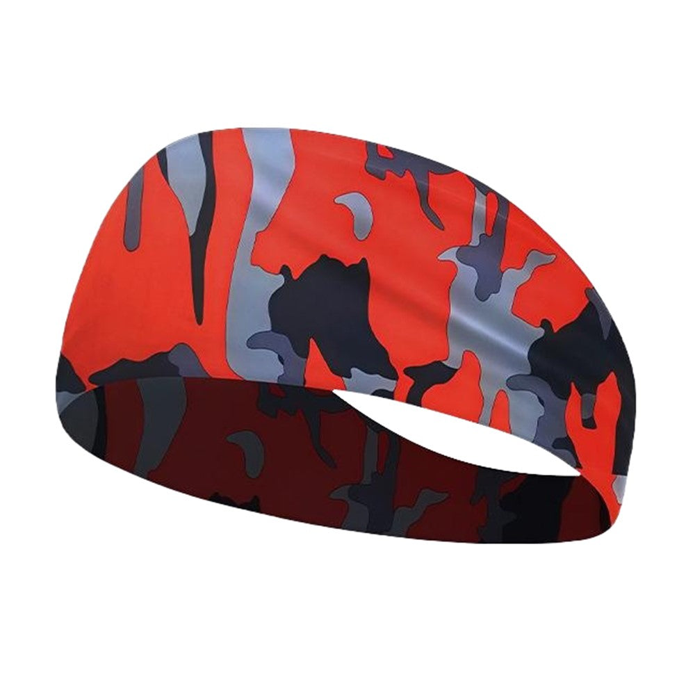 Summer Sports Yoga Headband Breathable Milk Silk Sweatband Elastic Moisture Wicking Hair Band