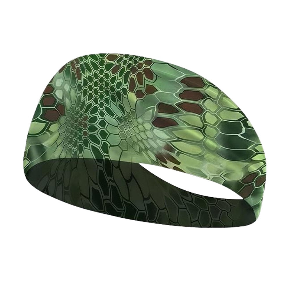 Summer Sports Yoga Headband Breathable Milk Silk Sweatband Elastic Moisture Wicking Hair Band