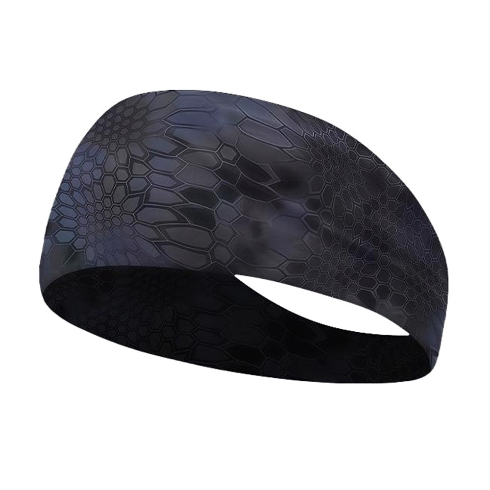Summer Sports Yoga Headband Breathable Milk Silk Sweatband Elastic Moisture Wicking Hair Band