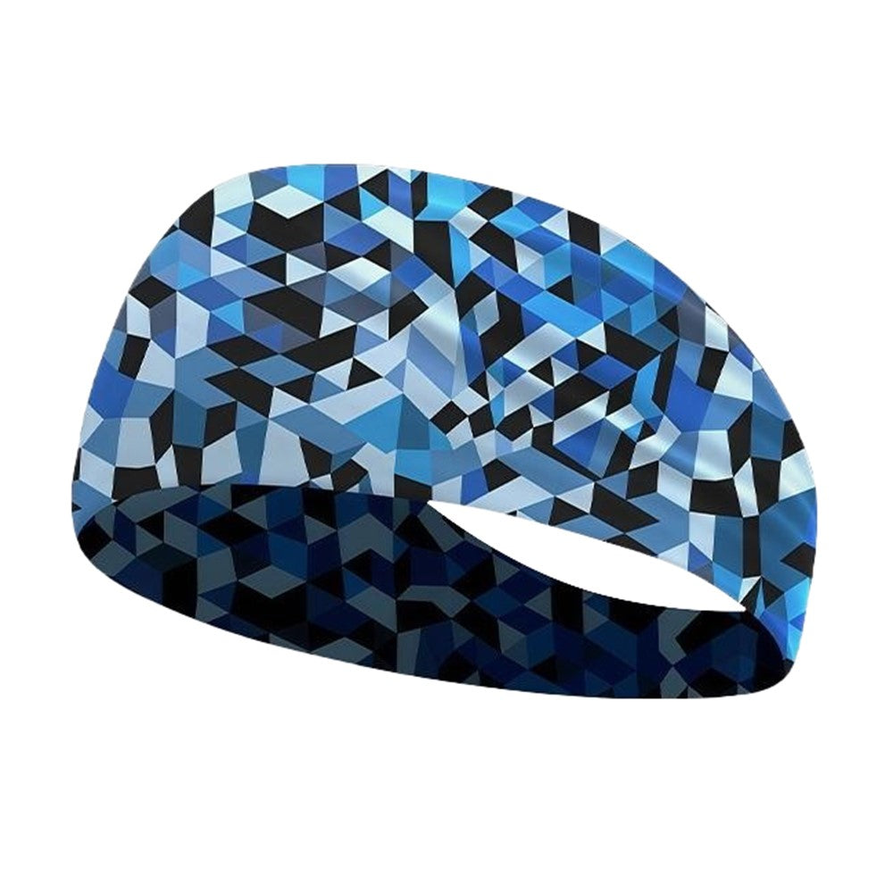 Summer Sports Yoga Headband Breathable Milk Silk Sweatband Elastic Moisture Wicking Hair Band