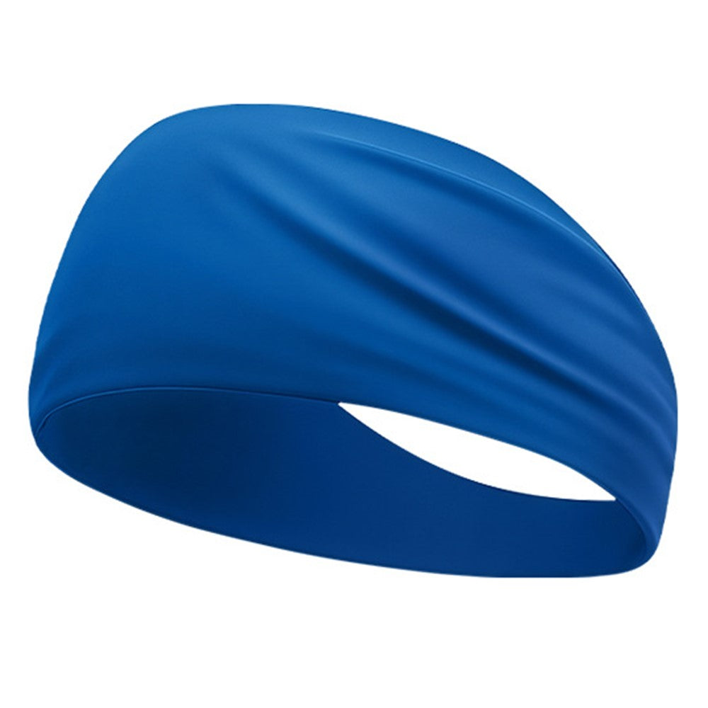 Summer Kids Sports Headband Milk Silk Sweat Wicking Breathable Elastic Hair Band for Running Outdoor Activities