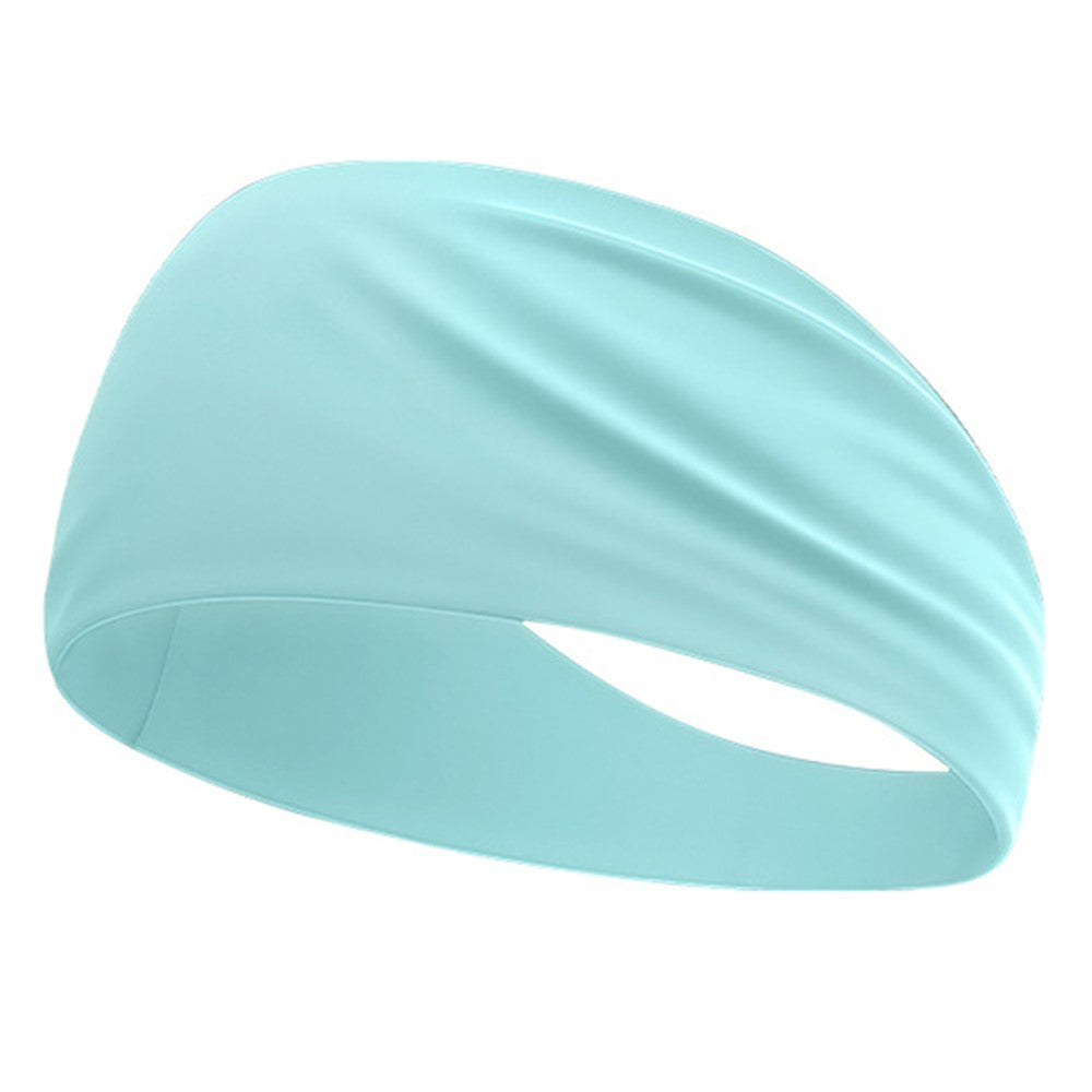 Summer Kids Sports Headband Milk Silk Sweat Wicking Breathable Elastic Hair Band for Running Outdoor Activities