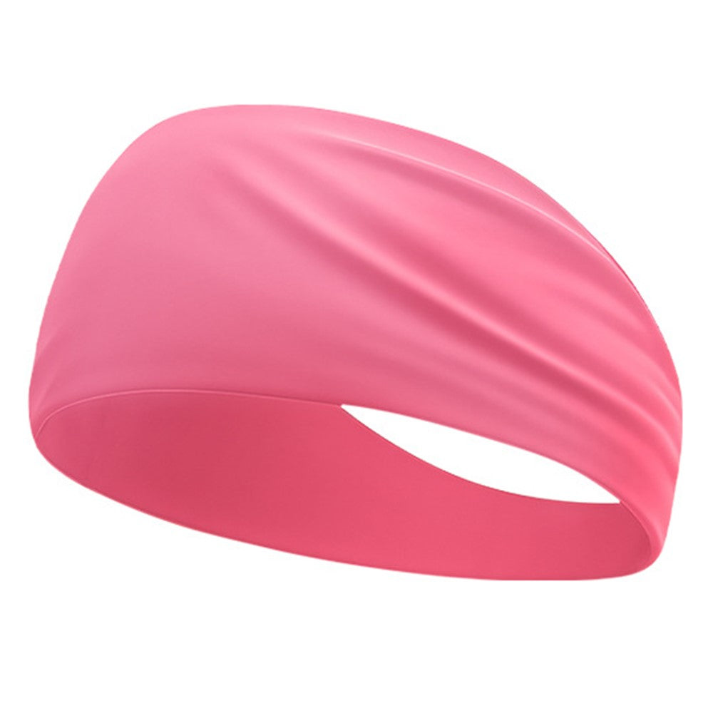 Summer Kids Sports Headband Milk Silk Sweat Wicking Breathable Elastic Hair Band for Running Outdoor Activities