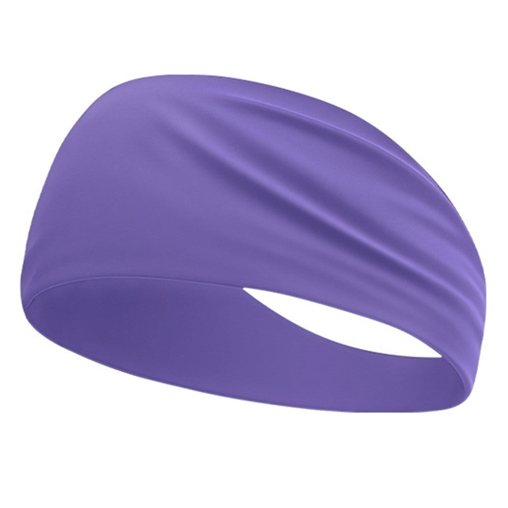 Summer Kids Sports Headband Milk Silk Sweat Wicking Breathable Elastic Hair Band for Running Outdoor Activities