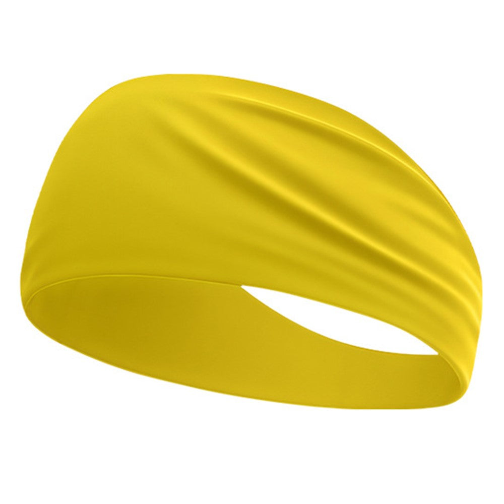 Summer Kids Sports Headband Milk Silk Sweat Wicking Breathable Elastic Hair Band for Running Outdoor Activities