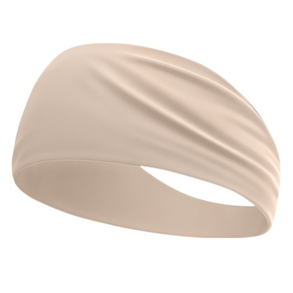 Summer Kids Sports Headband Milk Silk Sweat Wicking Breathable Elastic Hair Band for Running Outdoor Activities