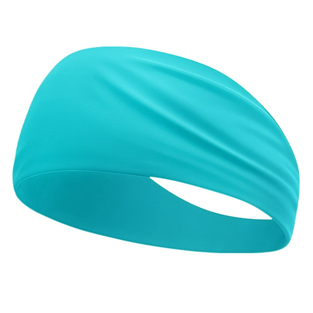 Summer Kids Sports Headband Milk Silk Sweat Wicking Breathable Elastic Hair Band for Running Outdoor Activities