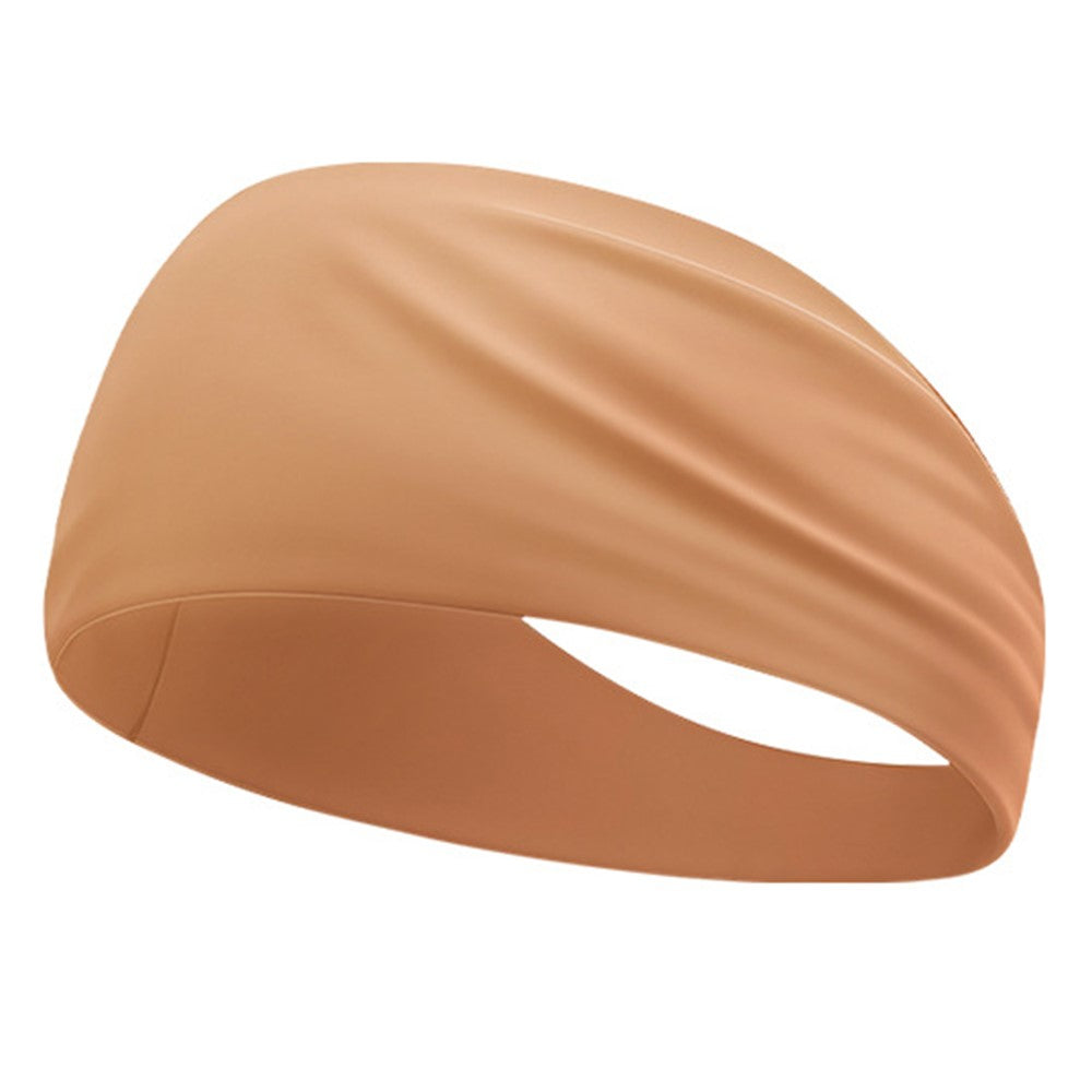 Summer Kids Sports Headband Milk Silk Sweat Wicking Breathable Elastic Hair Band for Running Outdoor Activities