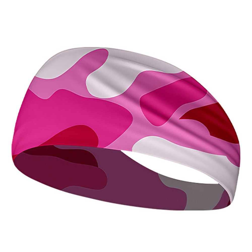 Summer Kids Sports Headband Milk Silk Sweat Wicking Elastic Hair Band for Running Outdoor Activities
