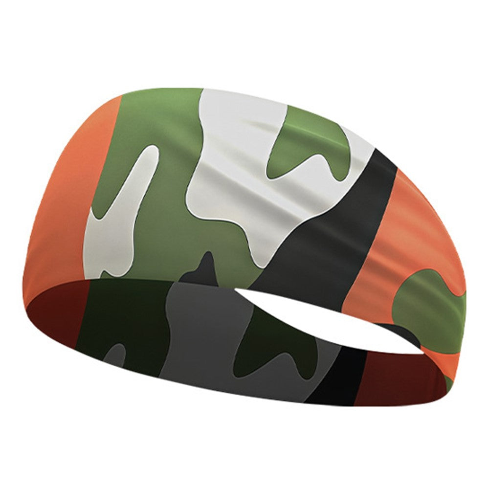 Summer Kids Sports Headband Milk Silk Sweat Wicking Elastic Hair Band for Running Outdoor Activities