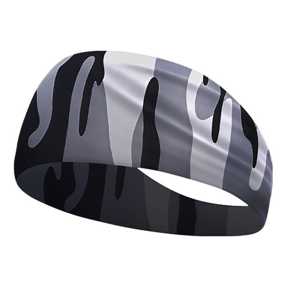 Summer Kids Sports Headband Milk Silk Sweat Wicking Elastic Hair Band for Running Outdoor Activities