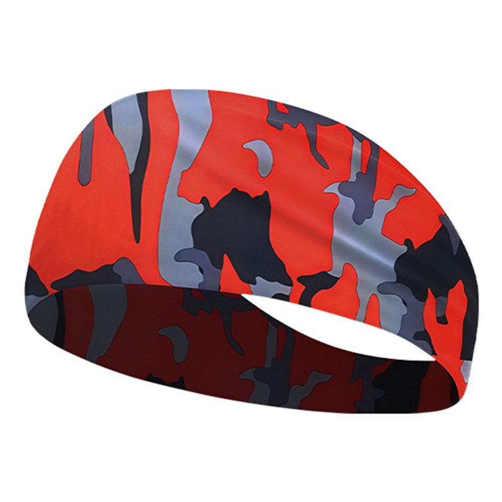 Summer Kids Sports Headband Milk Silk Sweat Wicking Elastic Hair Band for Running Outdoor Activities