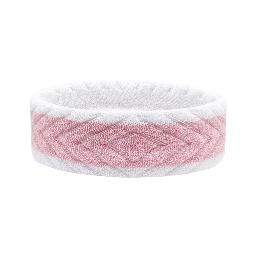 Sports Headband Sweat Absorbing Unisex Hair Band 19x5cm for Running Fitness Yoga Face Washing