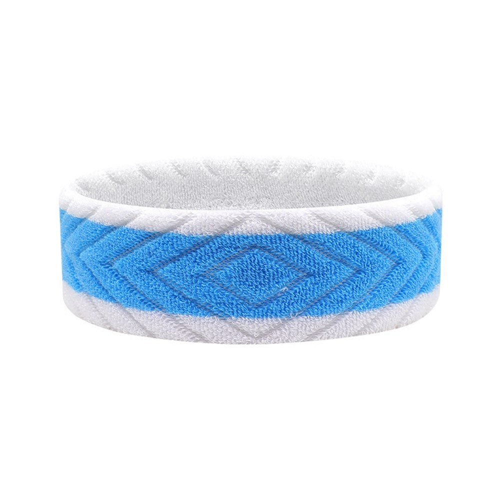 Sports Headband Sweat Absorbing Unisex Hair Band 19x5cm for Running Fitness Yoga Face Washing
