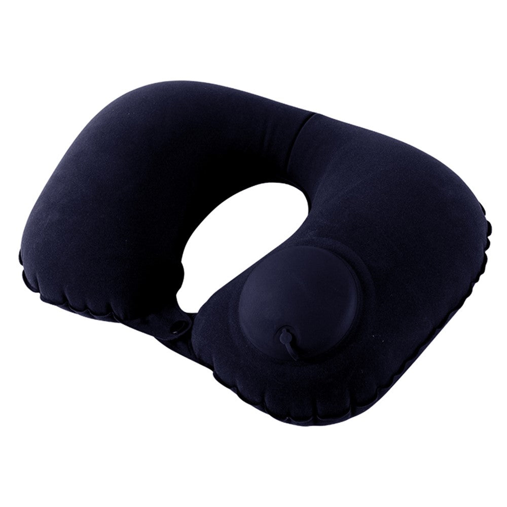 928 Travel Neck Pillow Automatic Inflatable Head Support U-Shaped Ultralight Neck Support for Office Car Rest