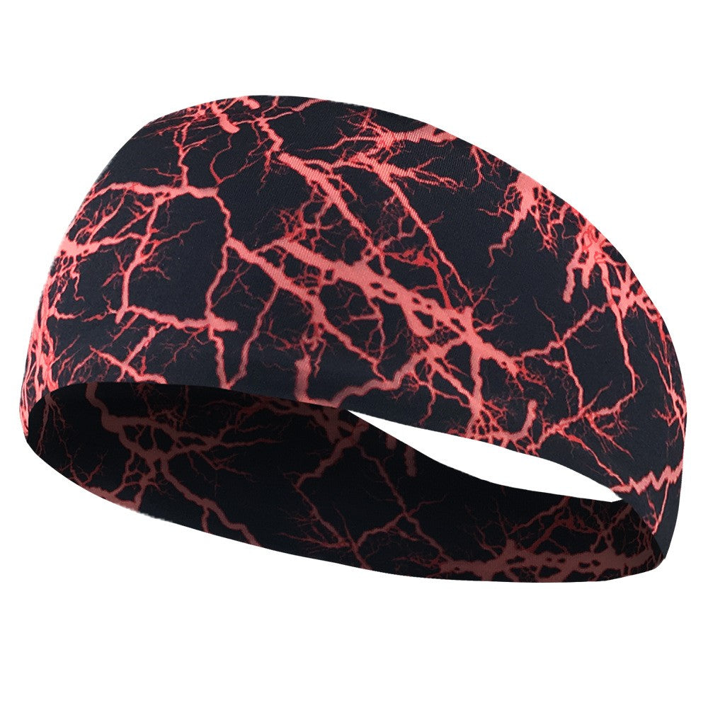 TD002 Headband Workout Sweatband Moisture Wicking Head Band Sports Hair Band Sweat-absorbed Headband