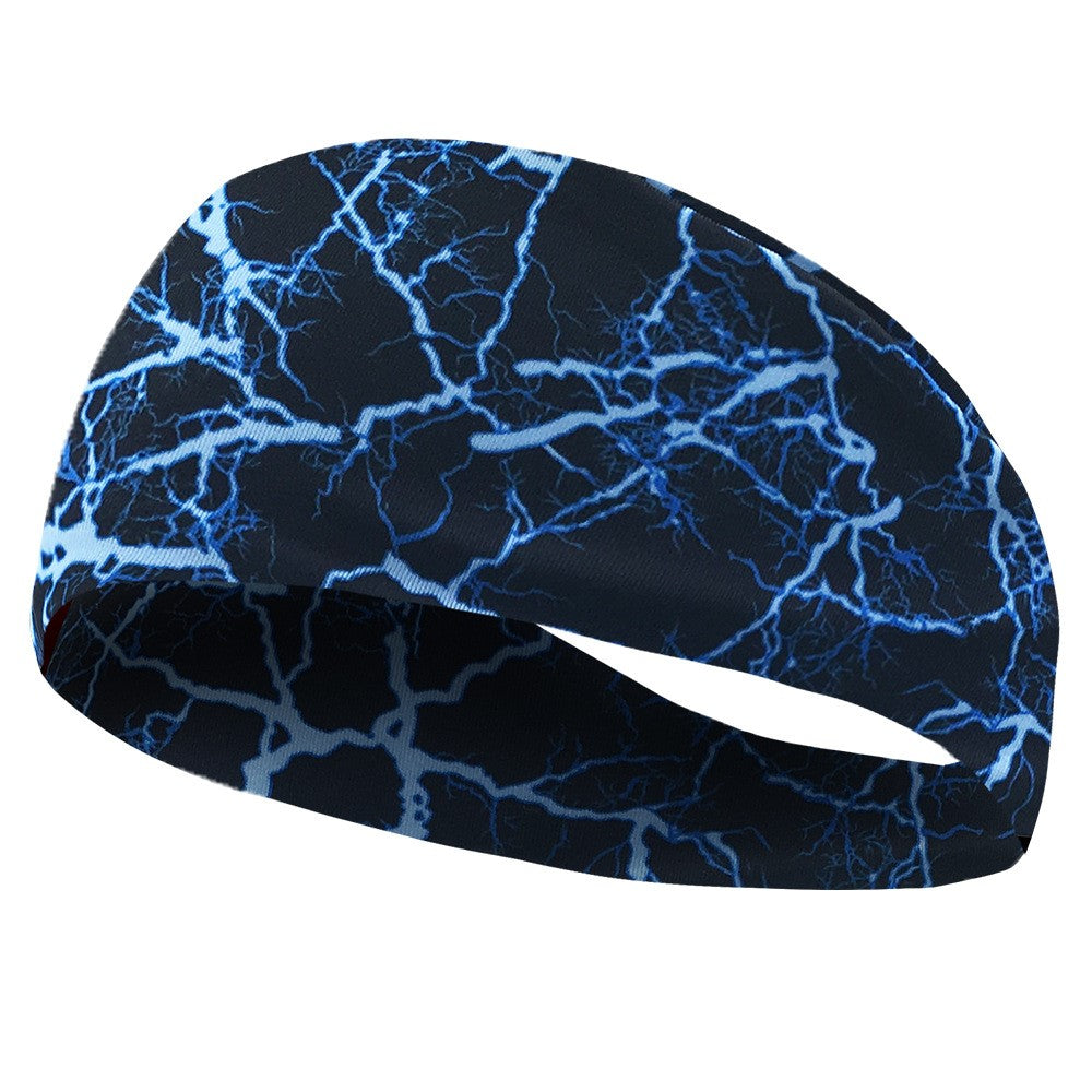 TD002 Headband Workout Sweatband Moisture Wicking Head Band Sports Hair Band Sweat-absorbed Headband