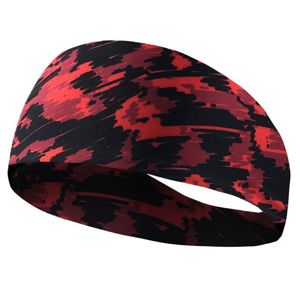 TD002 Headband Workout Sweatband Moisture Wicking Head Band Sports Hair Band Sweat-absorbed Headband