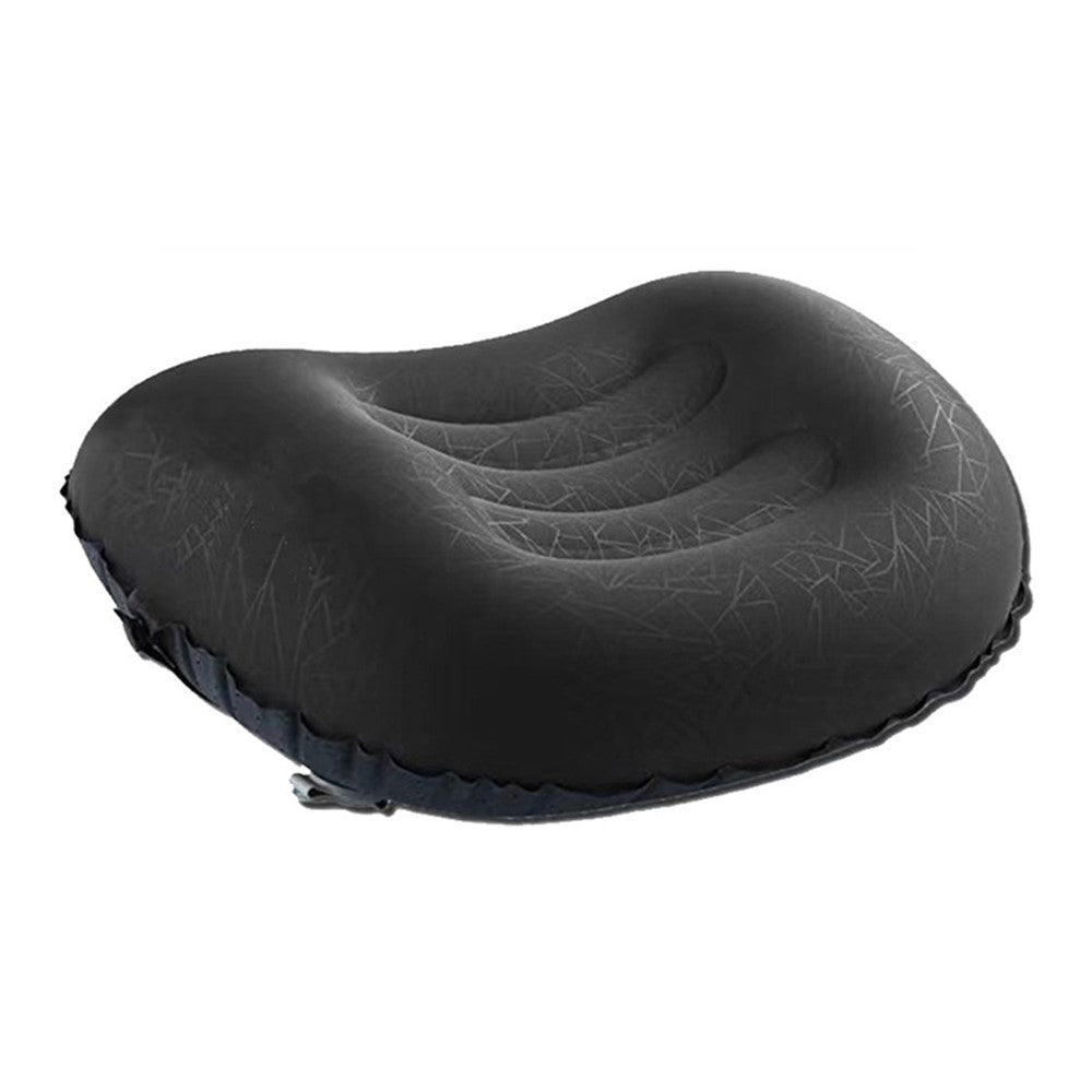 GM-SIP10 Inflatable Camping Pillows Fabric+TPU Blow Up Air Pillow with Strap for Camping Hiking