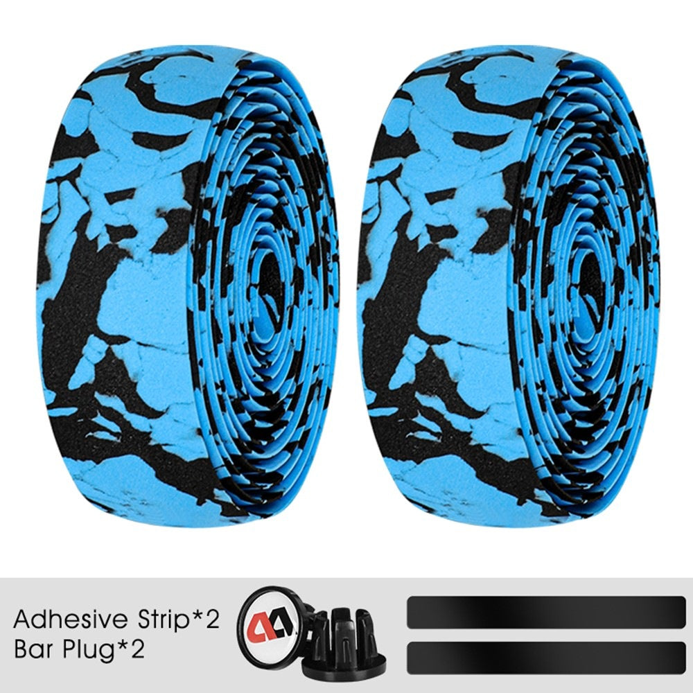WEST BIKING EVA Foam Self-Adhesive Bike Handlebar Tape Cycling Handle Bar Wraps Tape