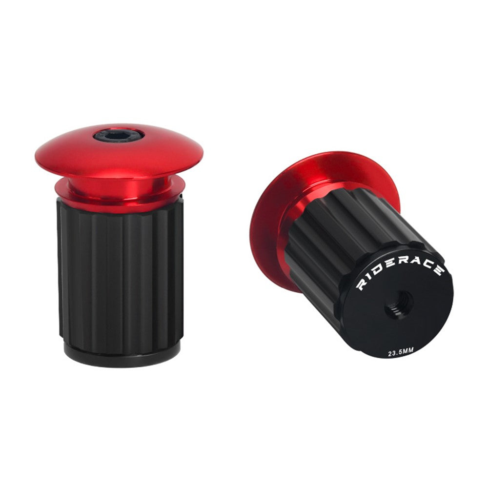 RIDERACE RR9351 2Pcs 18-20mm Handlebar End Plugs Road Bike Handle Bar End Cap Expansion Plugs