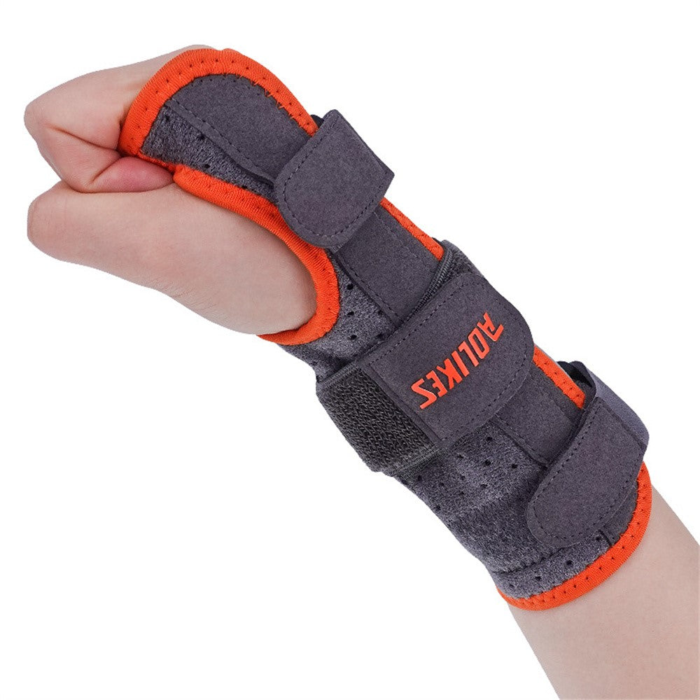 AOLIKES 1683 1Pc Palm Protection Wrist Wrap Band Metal Support Plate Sports Typing Wrist Guard