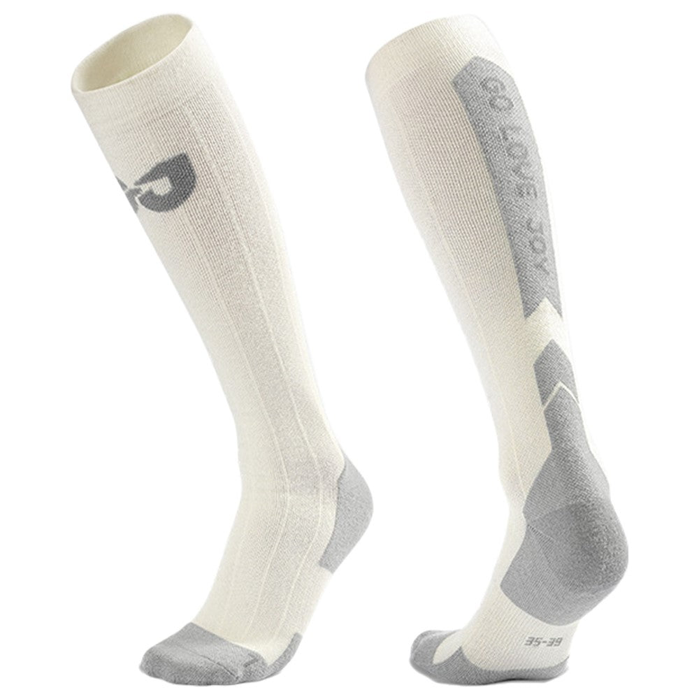 GOLOVEJOY DWZ09 Autumn Winter Keep Warm Sports Socks High Tube Compression Ski Socks