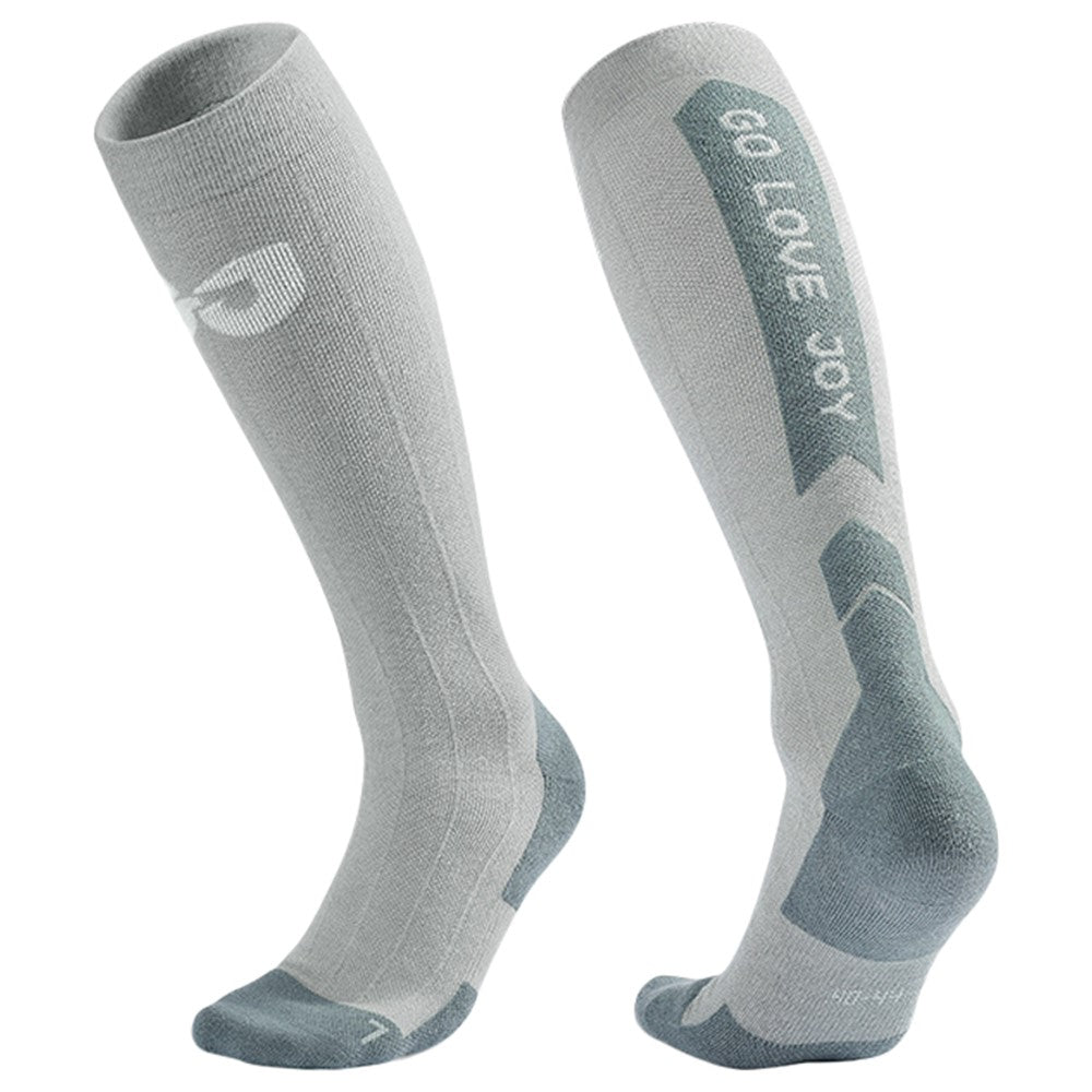 GOLOVEJOY DWZ09 Autumn Winter Keep Warm Sports Socks High Tube Compression Ski Socks
