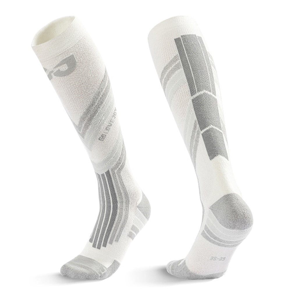 GOLOVEJOY DWZ10 Shock Absorption Autumn Winter Sports Socks High Tube Compression Ski Socks