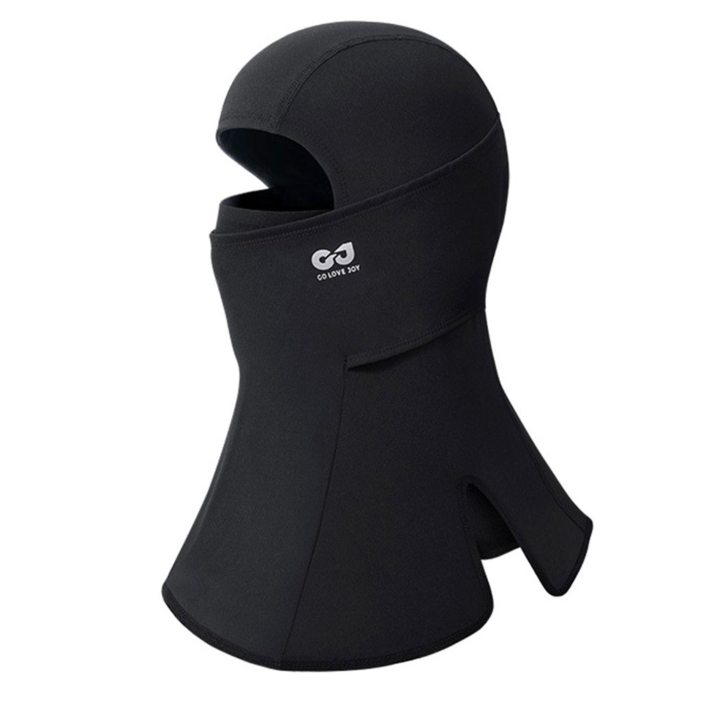 GOLOVEJOY DTJ55 Winter Thermal Balaclava Face Mask with Nose Openin for Skiing and Cycling, Black