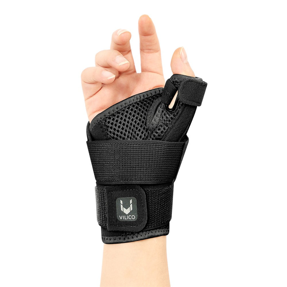 VILICO AB044 1Pc Wrist Guard Sprained Wrist Support Strap Sports Fitness Breathable Mesh Wrist Band