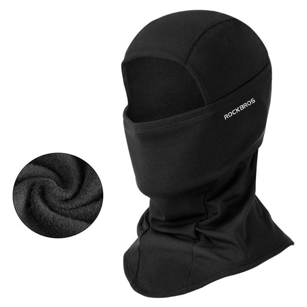 ROCKBROS Outdoor Cycling Windproof Face Mask Winter Thermal Balaclava Helmet Liner Cap