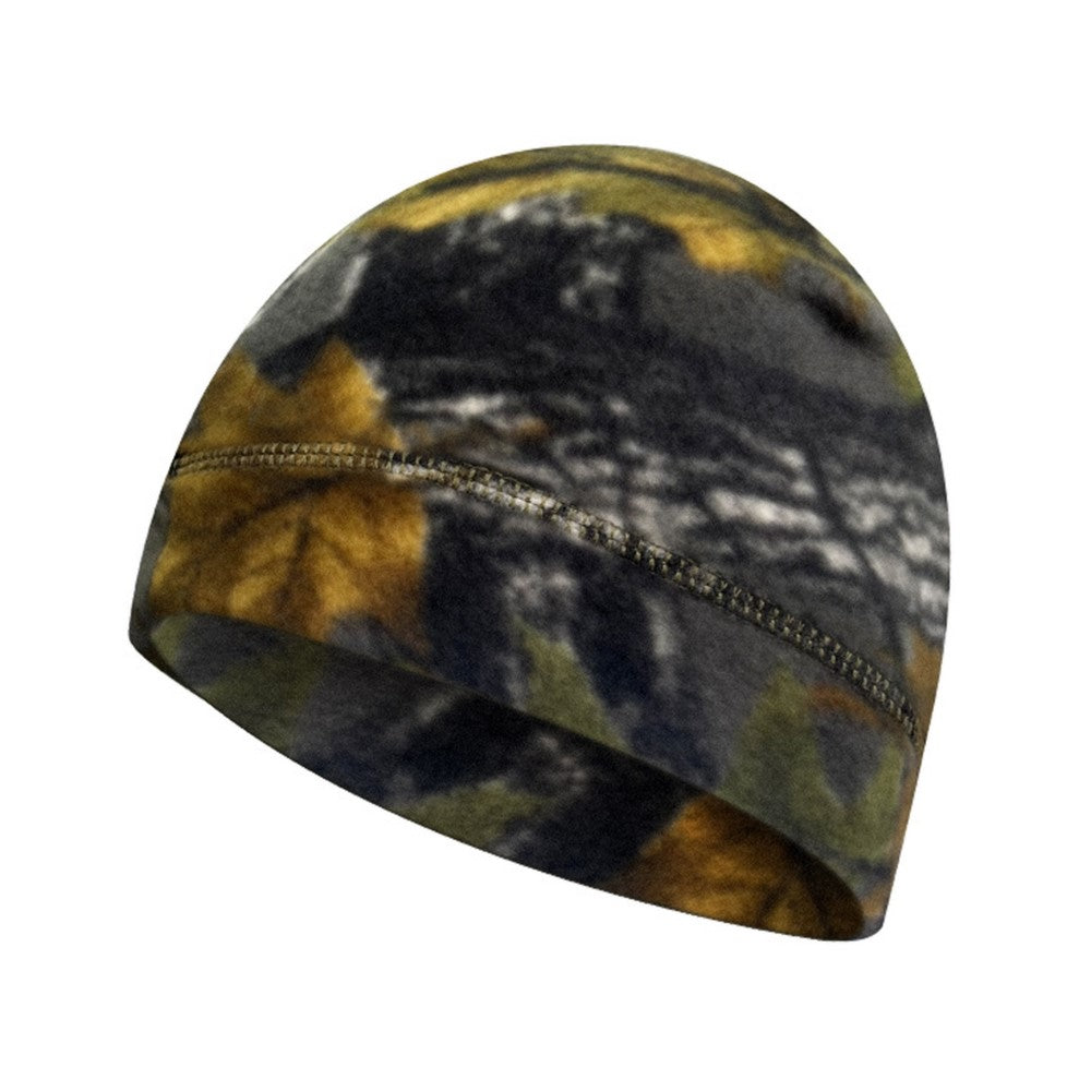 Autumn Winter Thermal Beanie Hat Polar Fleece Helmet Liner Cap for Outdoor Skiing Hiking