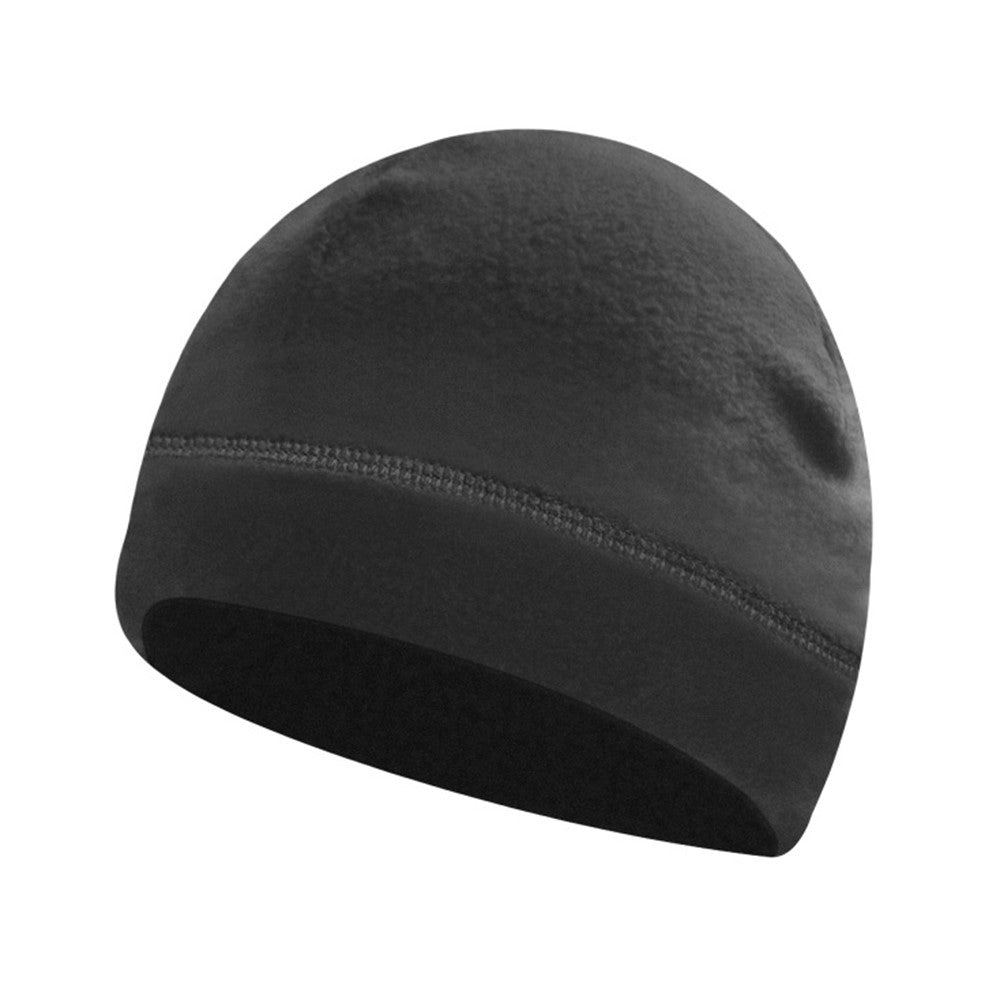 Autumn Winter Thermal Beanie Hat Polar Fleece Helmet Liner Cap for Outdoor Skiing Hiking